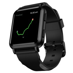 Noise ColorFit Nav Plus Smartwatch with Built-in GPS, High Resolution Display, 30 Sports - Stealth Black