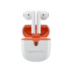 Amazon basics True Wireless in-Ear Earbuds with Mic White