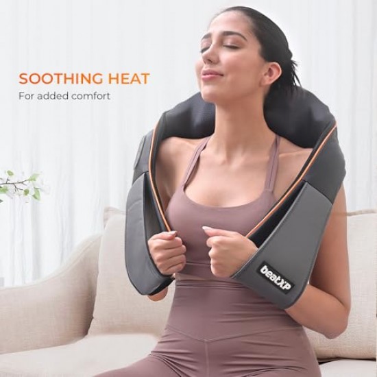 beatXP GlideHeal Shiatsu Massager with Infrared Heat Therapy