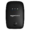 amazon basics 4G LTE Wireless Dongle with All Sim Network Support|Single_Band Plug & Play Data Card Stick with Up to 150Mbps WiFi Hotspot|2100Mah Rechargeable Battery| Sim Adapter Included (Black)