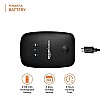 amazon basics 4G LTE Wireless Dongle with All Sim Network Support|Single_Band Plug & Play Data Card Stick with Up to 150Mbps WiFi Hotspot|2100Mah Rechargeable Battery| Sim Adapter Included (Black)