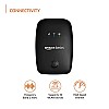 amazon basics 4G LTE Wireless Dongle with All Sim Network Support|Single_Band Plug & Play Data Card Stick with Up to 150Mbps WiFi Hotspot|2100Mah Rechargeable Battery| Sim Adapter Included (Black)