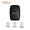 amazon basics 4G LTE Wireless Dongle with All Sim Network Support|Single_Band Plug & Play Data Card Stick with Up to 150Mbps WiFi Hotspot|2100Mah Rechargeable Battery| Sim Adapter Included (Black)