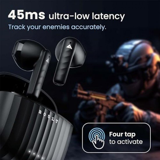 Boult Audio Newly Launched K20 Bluetooth Truly Wireless in Ear Earbuds (Black)