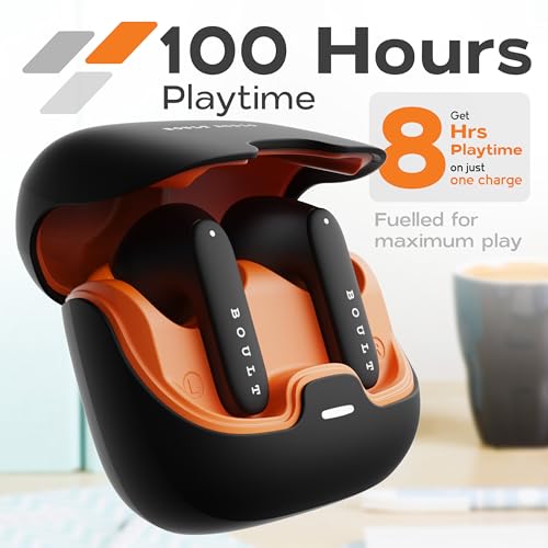 Boult Audio Z40 Pro with 100H Playtime, Quad Mic ENC in Ear Earbuds (Midnight) Boult Audio Z40 Pro with 100H Playtime, Quad Mic ENC in Ear Earbuds (Midnight)