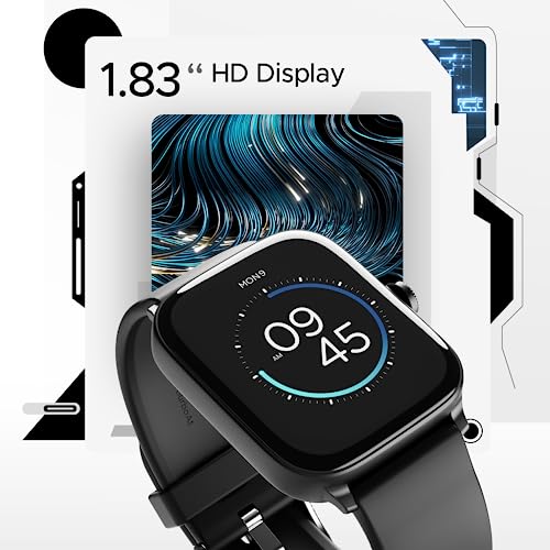 boAt Ultima Call Smart Watch with HD Display Advanced BT Calling DIY Watch Face Studio Active Black boAt Ultima Call Smart Watch with HD Display Advanced BT Calling DIY Watch Face Studio Active Black