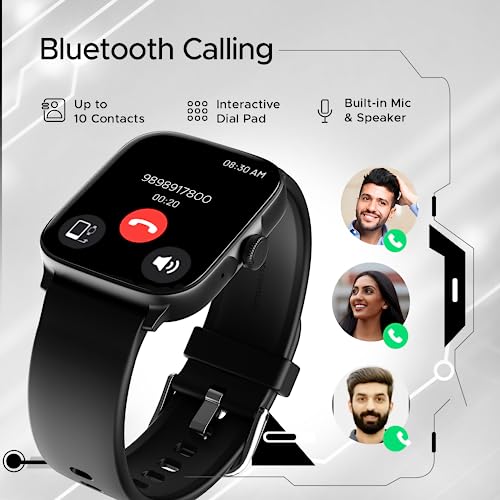 boAt Ultima Call Smart Watch with HD Display Advanced BT Calling DIY Watch Face Studio Active Black boAt Ultima Call Smart Watch with HD Display Advanced BT Calling DIY Watch Face Studio Active Black