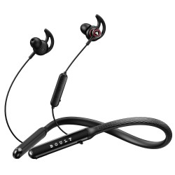 Boult Audio Curve Max Bluetooth Earphones with 100H Playtime, Clear Calling (Black)