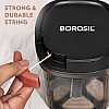 Borosil EazyPull Chopper with 6 Blades, Pull Chopper with Durable String 900 ml Chopping Bowl