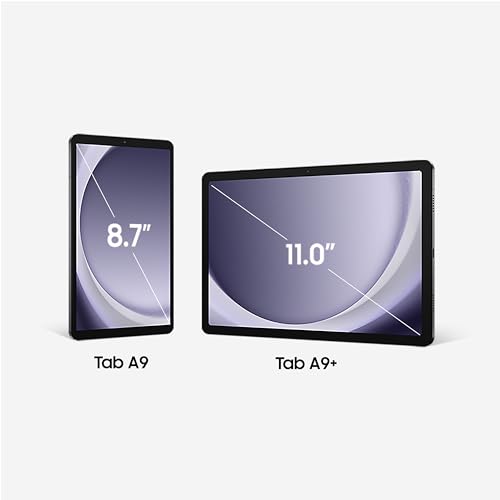 Samsung Galaxy Tab A9 22.10 cm (8.7 inch) Display, RAM 4 GB, ROM 64 GB Expandable, Wi-Fi Tablet, Graphite Samsung Galaxy Tab A9 22.10 cm (8.7 inch) Display, RAM 4 GB, ROM 64 GB Expandable, Wi-Fi Tablet, Graphite