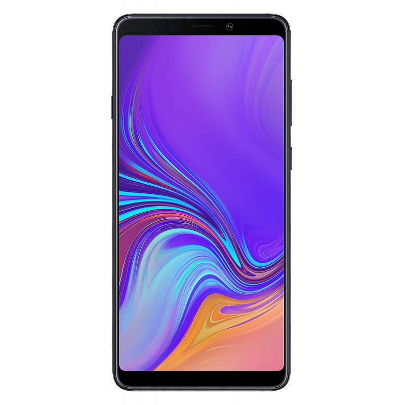 Samsung Galaxy A9 (Caviar Black, 6GB RAM, 128GB Storage) Refurbished 