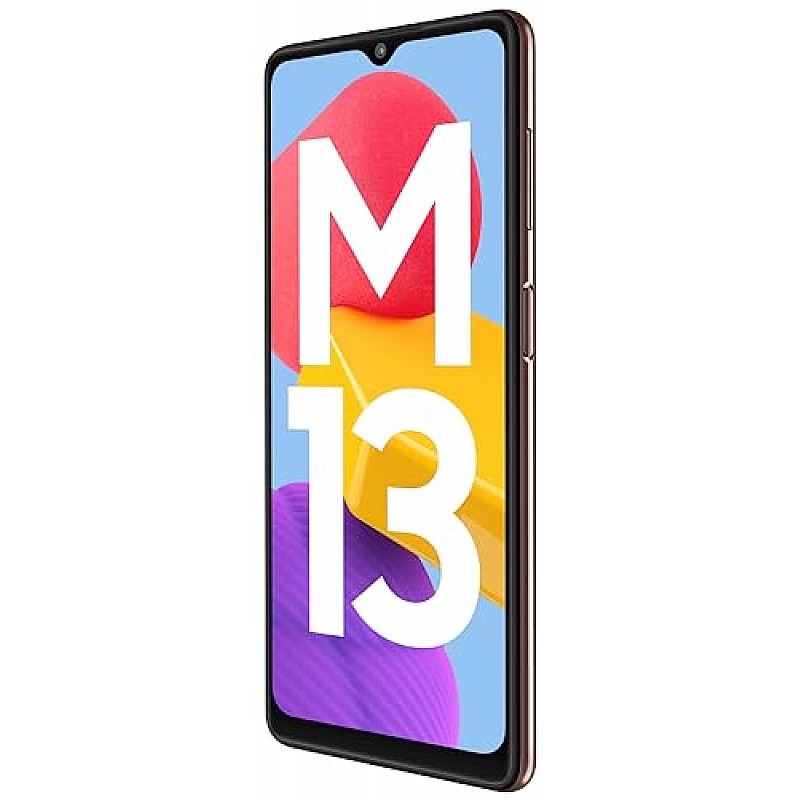 Samsung Galaxy M13 5G (Stardust Brown, 4GB, 64GB Storage) Refurbished