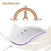 amazon basics Rechargeable Wireless Mouse with RGB LED Backlit 1600 DPI Ergonomic Mouse 