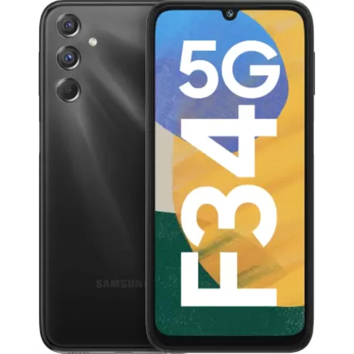 SAMSUNG F34 5G Electric Black 6GB RAM 128GB Storage refurbished