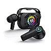 Cosmic Byte CosmoBuds X50 True Wireless Earbuds (TWS), BT 5.3 RGB, 40Hrs, ENC, DNS Quad Mics, IPX5, Voice Assistant (Black)