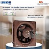 RR Signature (Previously Luminous) Vento Deluxe 150 MM Exhaust Fan For Bathroom, Kitchen with Strong Air Suction Marble Brown