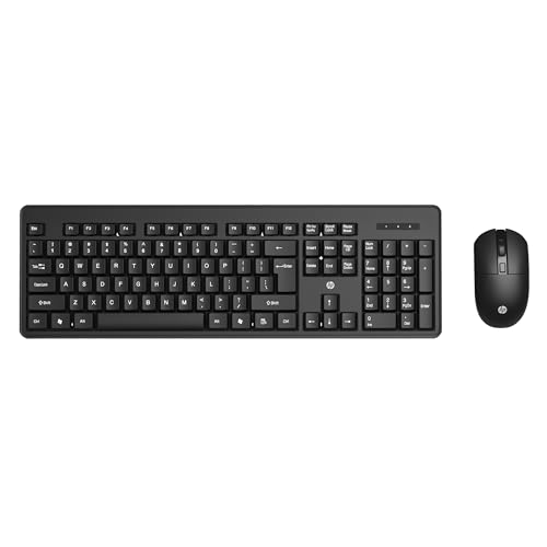 HP KM200 Wireless Mouse and Keyboard Combo (7J4G8AA) Black HP KM200 Wireless Mouse and Keyboard Combo (7J4G8AA) Black