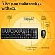 HP KM200 Wireless Mouse and Keyboard Combo (7J4G8AA) Black