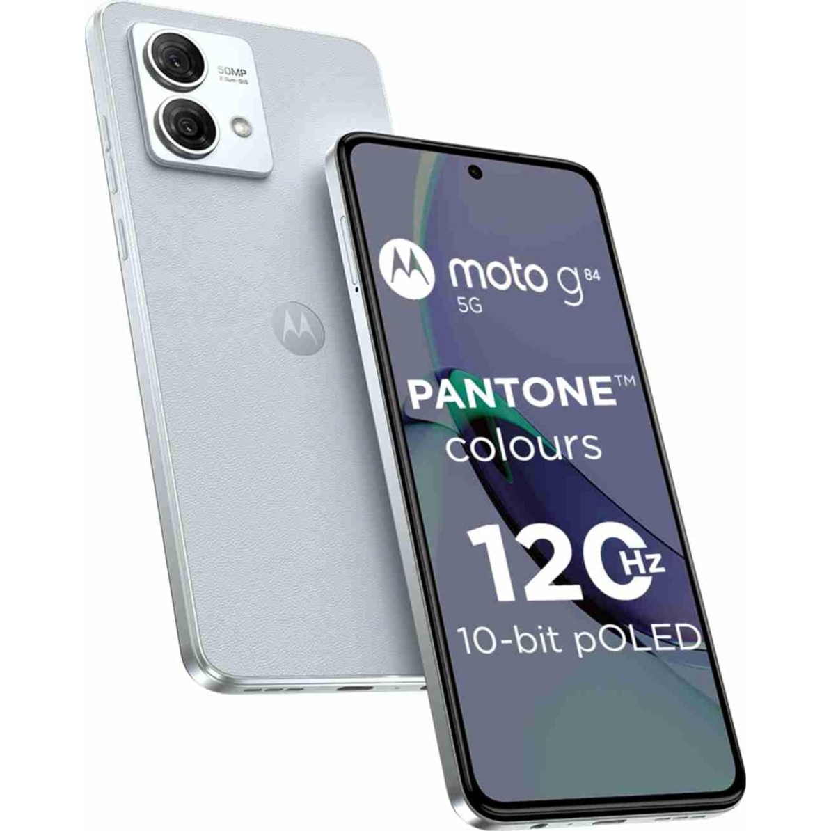 Motorola G84 5G (Marshmallow Blue, 12GB RAM, 256GB Storage) refurbished