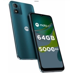 Motorola Moto E13 (Aurora Green, 2GB RAM, 64GB Storage) Refurbished