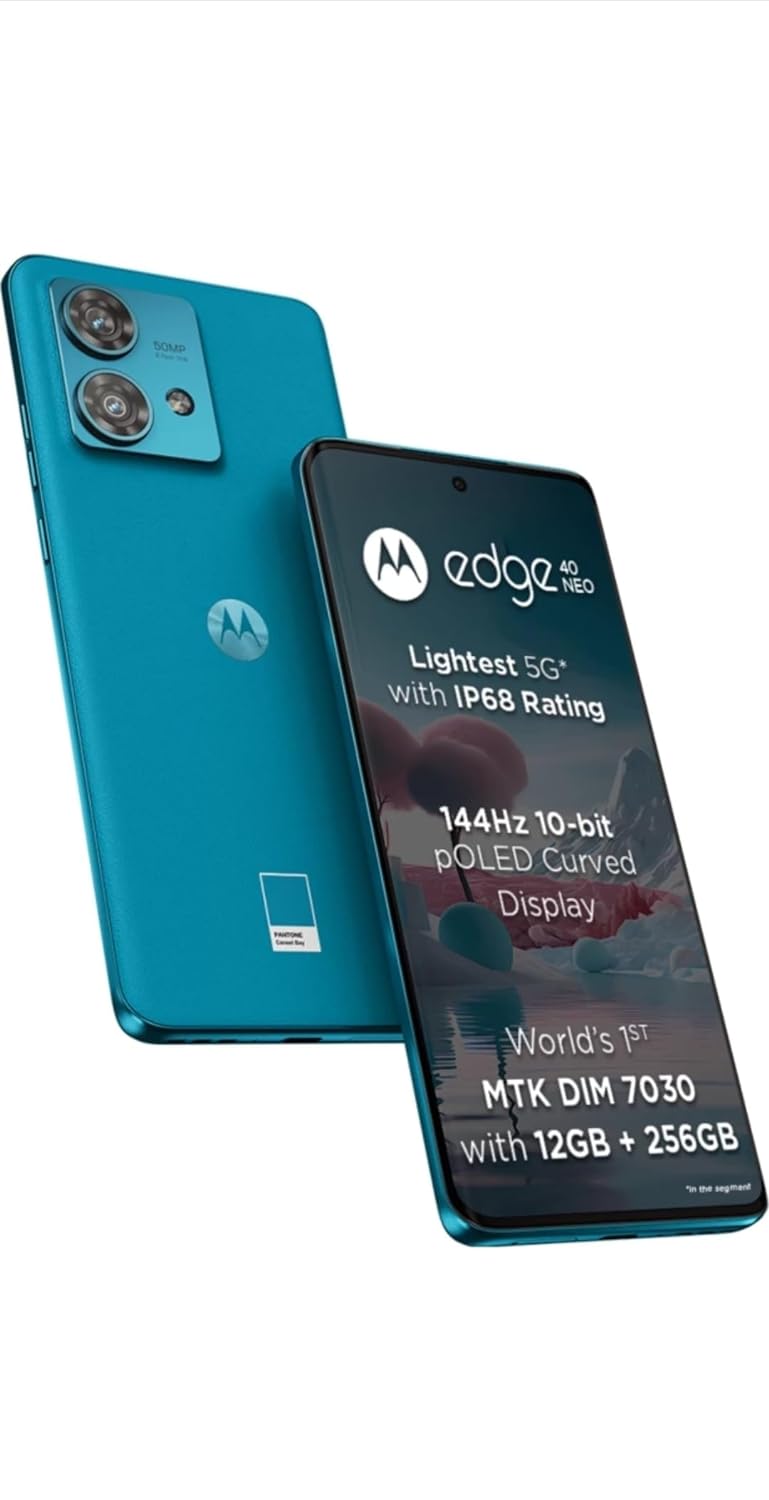 Motorola Edge 40 Neo (Caneel Bay 8 GB RAM 128 GB Storage Refurbished