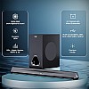 boAt Aavante Bar Rhythm Soundbar with 60W RMS Signature Sound, 2.0 Channel, Multi-Connectivity Modes Carbon Black