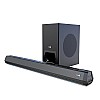 boAt Aavante Bar Rhythm Soundbar with 60W RMS Signature Sound, 2.0 Channel, Multi-Connectivity Modes Carbon Black