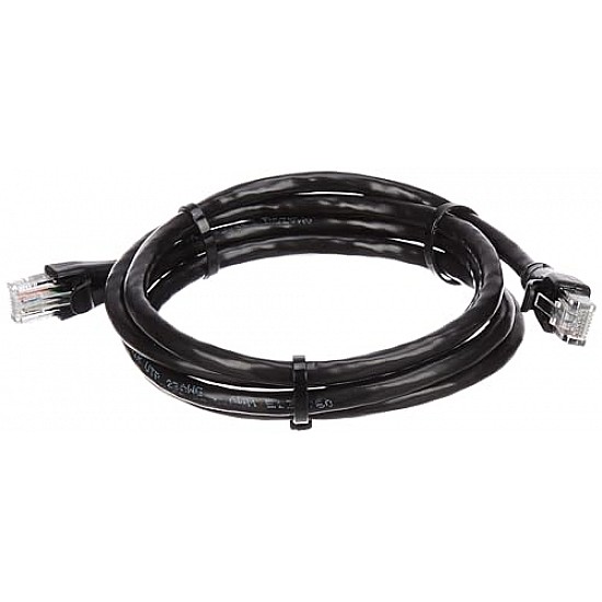 amazon basics RJ45 Cat-6 Ethernet Patch/LAN Cable for Personal Computer - 5 Feet (Black)