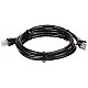 amazon basics RJ45 Cat-6 Ethernet Patch/LAN Cable for Personal Computer - 5 Feet (Black)