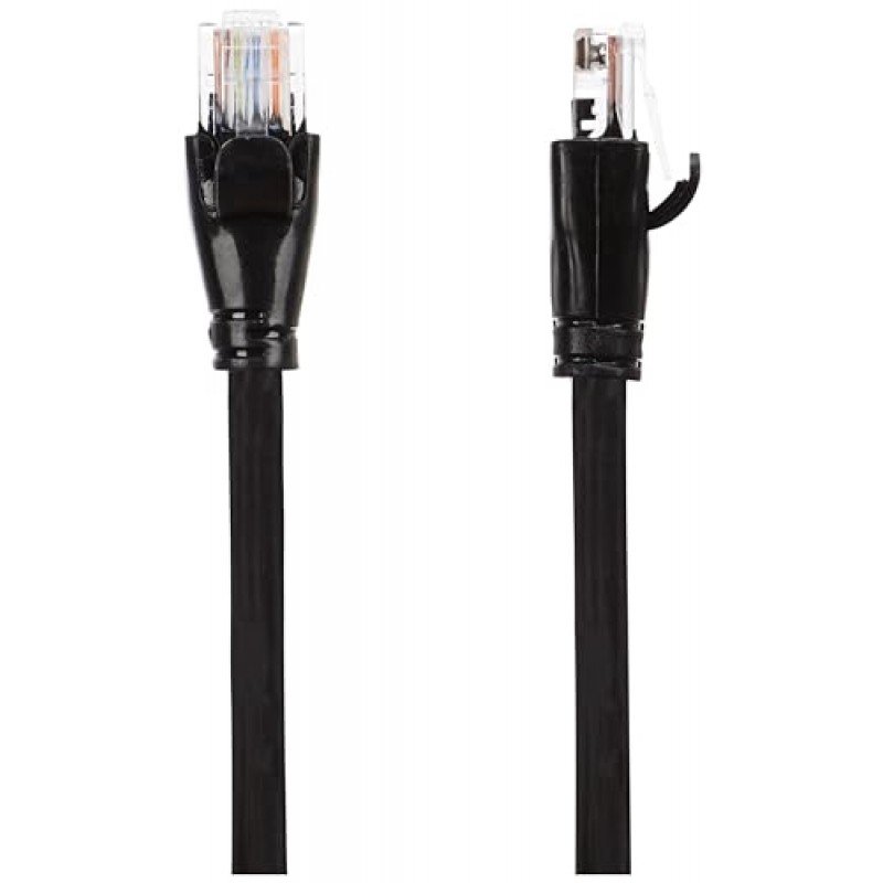 amazon basics Rj45 Cat-6 Ethernet Patch/Lan Cable For Smartphone,Router,Printer - 25Feet (7.6Meters)-Black