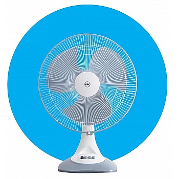 BPL AEROMAX High Speed Table Fan White Grey color