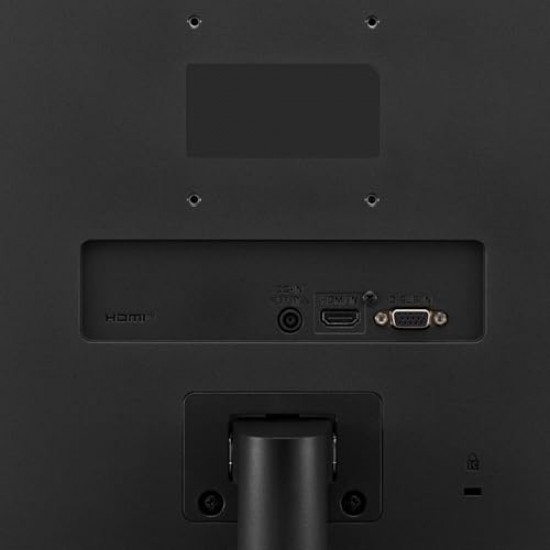 LG 24MP400 (24 inches, 60 Cm) Full HD IPS Display Monitor with 3-Side Borderless Design, VGA, HD (Black)