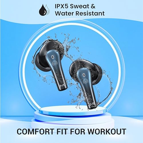 Maxx PX40 True Wireless Earbuds with Up to 40Hrs Playtime Charge 10 Min Jazzy Blue Maxx PX40 True Wireless Earbuds with Up to 40Hrs Playtime Charge 10 Min Jazzy Blue
