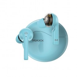 Maxx PX60 Pro True Wireless Quad Driver Earbuds Up to 50Hrs Playtime Powder Blue