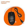 amazon basics Wired Mouse | 1000 DPI Optical Sensor | Plug and Play | Compatible with PC, Laptop (Black)