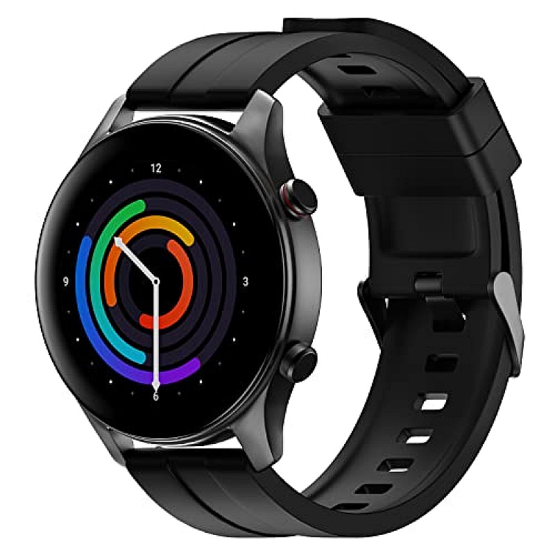 Noise Newly Launched Evolve 2 Play AMOLED Display Smart Watch with Fast Charging, Always On Display (Jet Black)