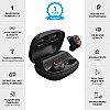 Noise Shots X5 Charge Truly Wireless Bluetooth Earbuds Earphones with Charging Case - Hot Black