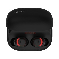 Noise Shots X5 Charge Truly Wireless Bluetooth Earbuds Earphones with Charging Case - Hot Black