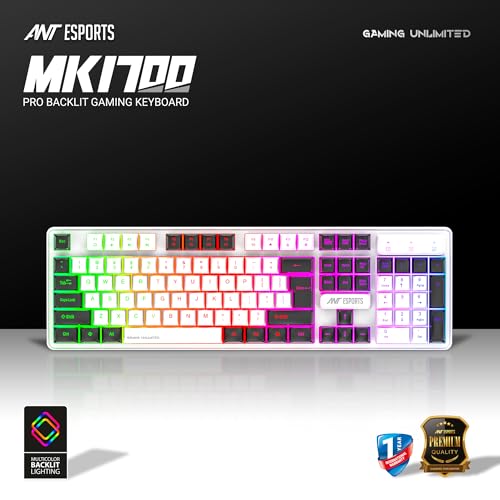 Ant Esports MK 1700 Wired Membrane Gaming Keyboard Ant Esports MK 1700 Wired Membrane Gaming Keyboard