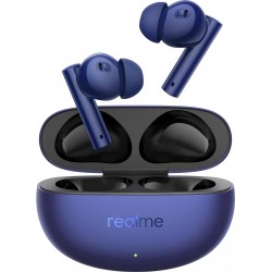 realme Buds Air 5 Truly Wireless in-Ear Earbuds with 50dB ANC, 12.4mm Mega Titanized Dynamic Bass Driver (Deep Sea Blue)
