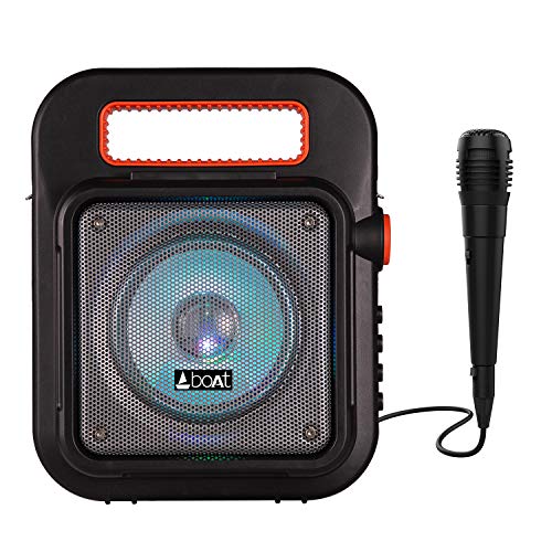 boAt PartyPal 20 15 Watt Wireless Bluetooth Party Speaker (Black) boAt PartyPal 20 15 Watt Wireless Bluetooth Party Speaker (Black)