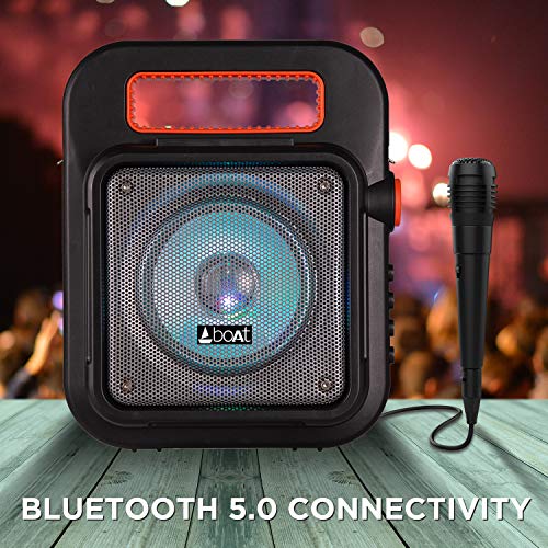 boAt PartyPal 20 15 Watt Wireless Bluetooth Party Speaker (Black) boAt PartyPal 20 15 Watt Wireless Bluetooth Party Speaker (Black)