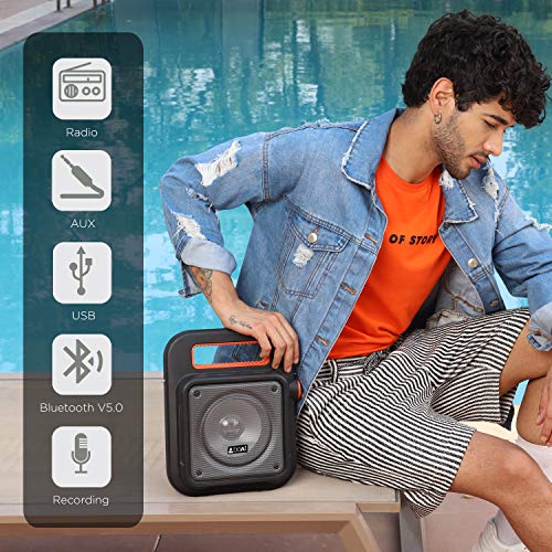 boAt PartyPal 20 15 Watt Wireless Bluetooth Party Speaker (Black) boAt PartyPal 20 15 Watt Wireless Bluetooth Party Speaker (Black)