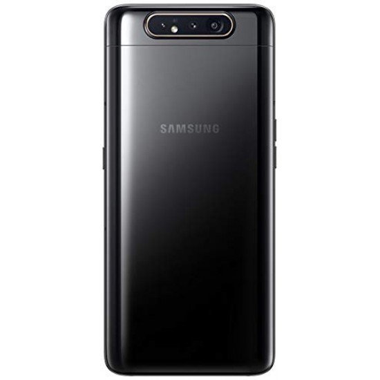 Samsung Galaxy A80 (Phantom Black, 8GB RAM, 128GB Storage) Refurbished