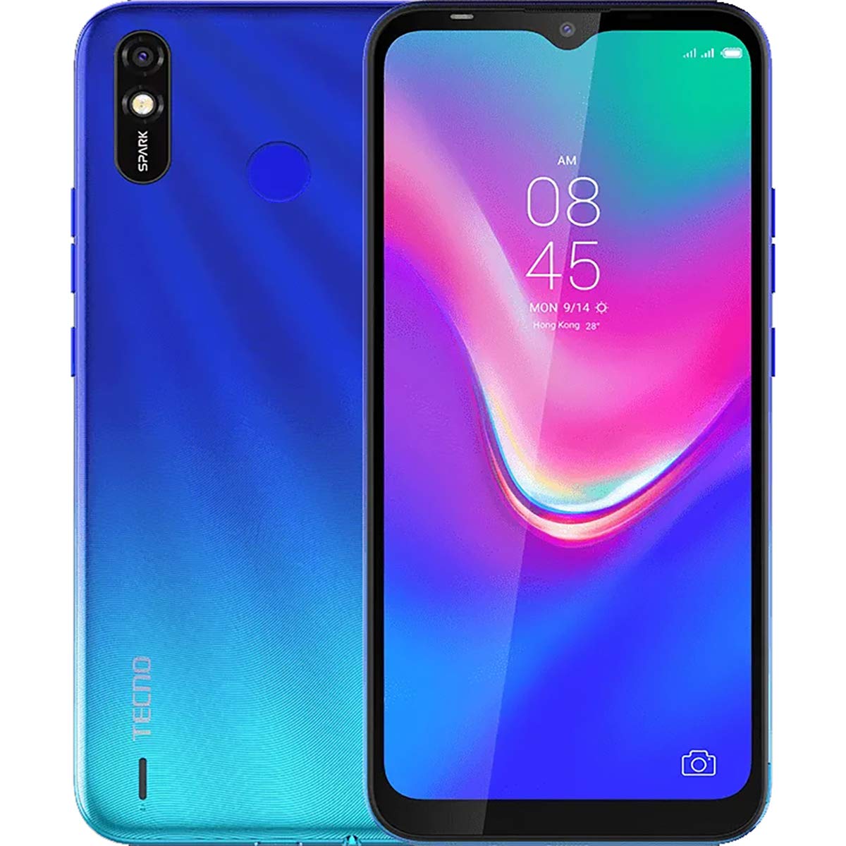 TECNO Spark Go Plus (Vaccation Blue, 2GB RAM, 32GB Storage) refurbished