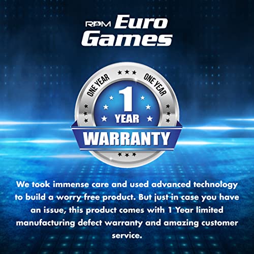 RPM Euro Games Gaming Over Ear Earphones Wired with Detachable Mic | for Mobile Phones, PC, Tablet, PS4, PS5 (Blue) RPM Euro Games Gaming Over Ear Earphones Wired with Detachable Mic | for Mobile Phones, PC, Tablet, PS4, PS5 (Blue)