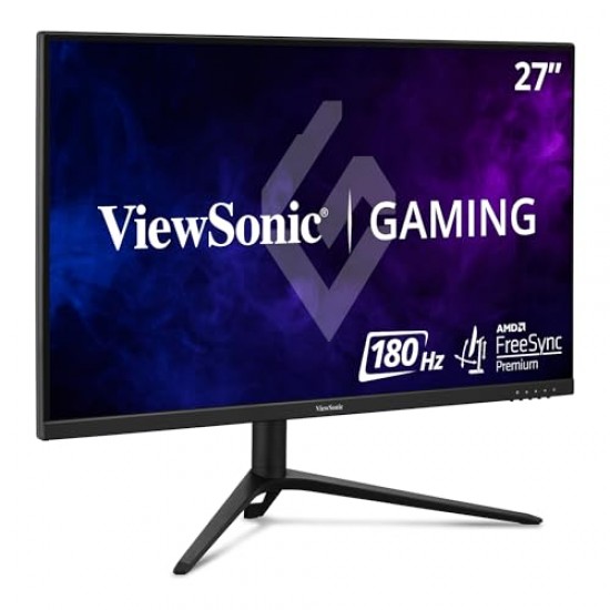 ViewSonic Gaming 27 Inch Full HD, IPS, 1Ms,165Hz Refresh Rate Monitor VX2779 Black