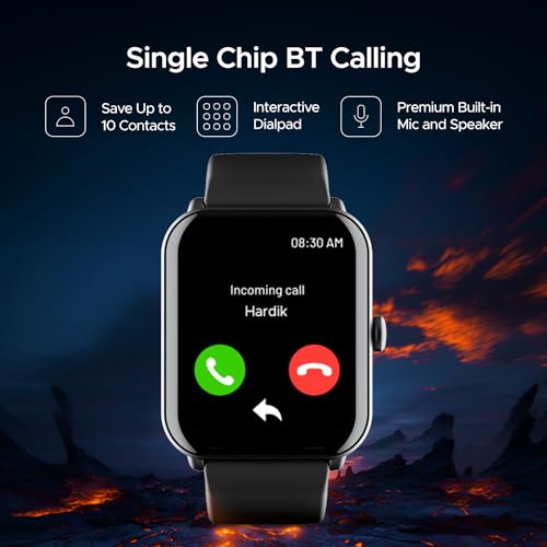 boAt Wave Fury Smart Watch (Active Black) boAt Wave Fury Smart Watch (Active Black)