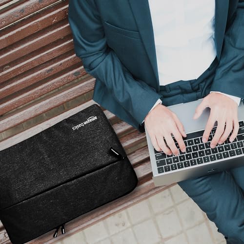 Amazon Basics Laptop Bag Sleeve Case Cover Pouch with Handle for Men & Women 15.6 Inch Laptop Black Amazon Basics Laptop Bag Sleeve Case Cover Pouch with Handle for Men & Women 15.6 Inch Laptop Black