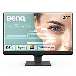 BenQ GW2490 24 1920x1080p FHD IPS Monitor 100Hz sRGB|Eye-careU|Dual HDMI (Black)